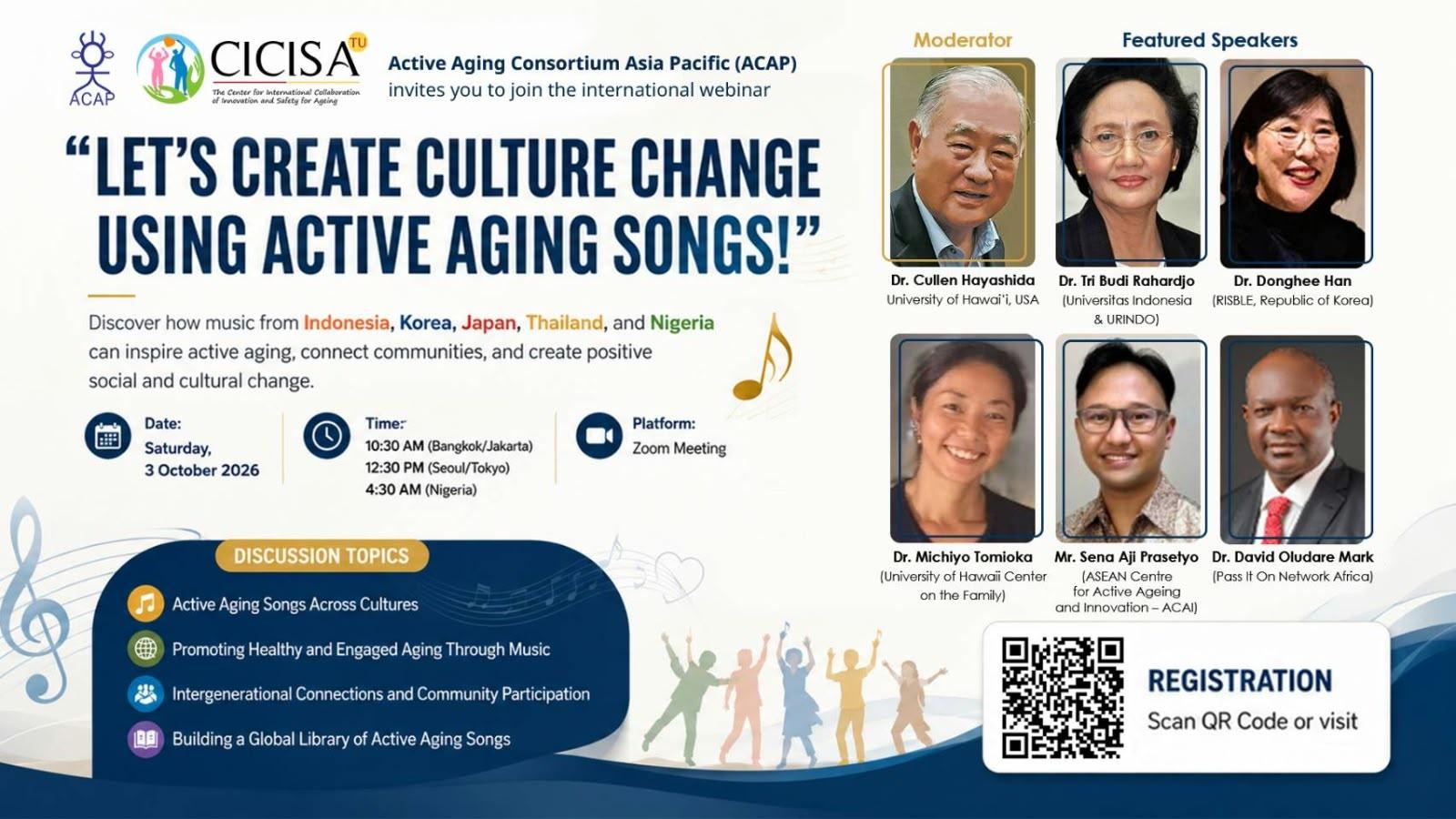 ACAP Webinar: Active Aging Songs Culture Change